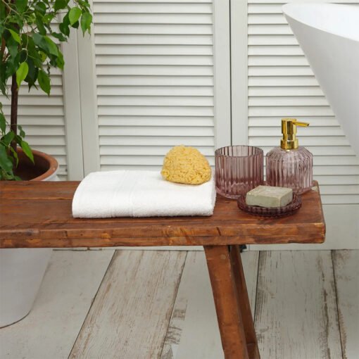 Karaca Home Daily Soft 100% Cotton Face Towels 50x90cm Off-White, 200.20.01.0282