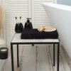Karaca Home Daily Soft 100% Cotton Bath Towels 70x140cm Black, 200.20.01.0289