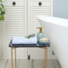 Karaca Home Daily Soft 100% Cotton Face Towels 50x90cm Ice Blue, 200.20.01.0300