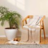 Karaca Mustard Jammy Seat Throw [130x170cm], 200.20.01.0522