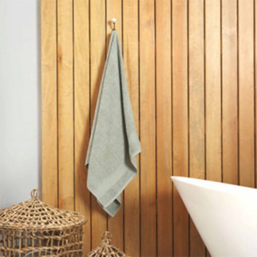 Karaca Home Dielle Recycle 100% Cotton Bath Towels 50x90cm Green, 200.20.01.0672