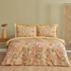 Karaca Home Manas 100% Cotton Double Duvet Cover Set [Mustard], 200.20.01.0712