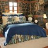 Karaca Home Ornella Indigo Cotton Double Duet Set, 200.21.01.0030