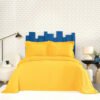 Karaca Home Cedric Yellow Double Bedspread, 200.21.01.0044