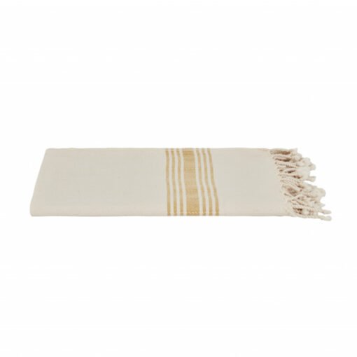 Karaca Home Minka 100% Cotton Peshtemal 90x160cm Gold, 200.21.01.0436