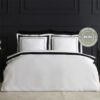 Karaca Home White Collection Charlotte - Double Satin Duvet Cover Set [White], 200.22.02.0041