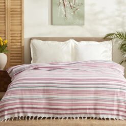 Karaca Home Montre Double Peshtemal Pique [Fuchsia] 180x220cm, 200.22.04.0026