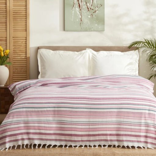 Karaca Home Montre Double Peshtemal Pique [Fuchsia] 180x220cm, 200.22.04.0026