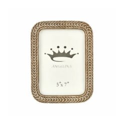 Karaca Home Carole Photo Frame Silver - [21x16x1.3cm; 18x13cm], 200.22.11.0023
