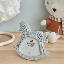 Karaca Home Carousel Photo Frame – Grey Finish, 200.22.11.0027