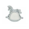 Karaca Home Carousel Photo Frame Grey - [14x10.5x1cm; Photo Size: 7.5x7.5cm], 200.22.11.0027