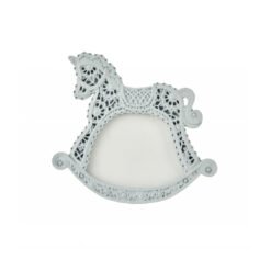 Karaca Home Carousel Photo Frame Grey - [14x10.5x1cm; Photo Size: 7.5x7.5cm], 200.22.11.0027