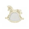 Karaca Home Carousel Photo Frame Beige - [14x10.5x1cm, Photo Size: 7.5x7.5cm], 200.22.11.0028