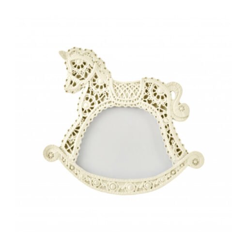 Karaca Home Carousel Photo Frame Beige - [14x10.5x1cm, Photo Size: 7.5x7.5cm], 200.22.11.0028
