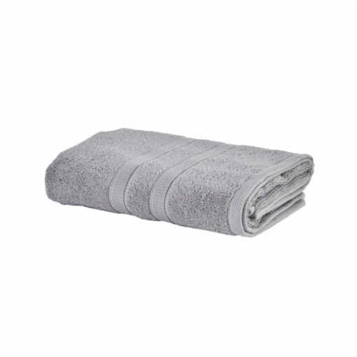Karaca Home Comfort Touch Plain 100% Cotton Towels Grey 50x90cm, 200.22.11.0100