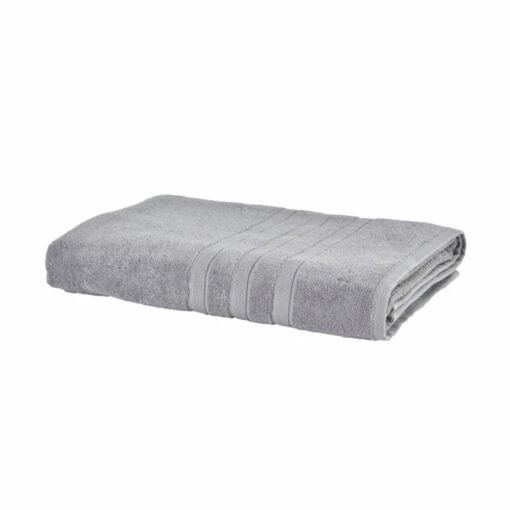 Karaca Home Comfort Touch Plain 100% Cotton Towels Grey 85x150cm, 200.22.11.0105