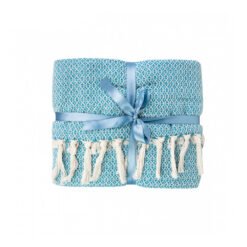 Karaca Home Norda Turquoise Double Bedspread [200x230cm], 201.16.01.0141