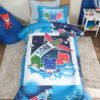 Karaca PJ Masks Home Save The Sky Blue Single Bedspread, 203.03.01.0013