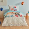 Karaca Home Smurfs Catch Single Duvet Cover Set, 203.09.01.0004