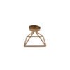 Karaca Home Geometry Candle Holder [13x13cm] Gold, 300.21.02.012