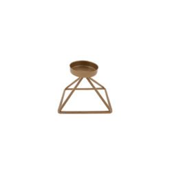 Karaca Home Geometry Candle Holder [13x13cm] Gold, 300.21.02.012