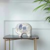 Karaca Home Blue White Elephant Figurine - [21x16cm], 300.21.02.0180