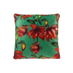 Karaca Home Floral Decorative Pillow - [45x45cm] Green, 300.21.02.0235