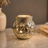 Karaca Home Star Gold Candle Holder 14 cm, 300.21.02.0355