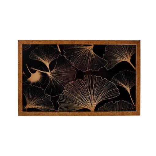 Karaca Home Deep Forest Tray Polyresin Claret Red 40x25cm, 300.21.02.0443