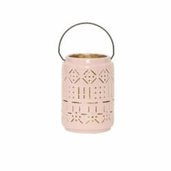 Karaca Home Joyful Lantern Pink - [16x11.3x11.3cm], 300.22.02.0032