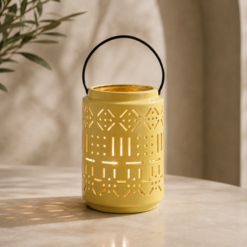 Karaca Home Joyful Lantern Yellow 16 cm, 300.22.02.0034