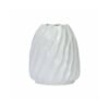 Karaca Home Mooney White Ceramic Vase 21cm, 300.22.02.0073