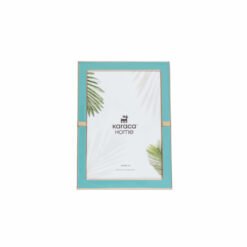 Karaca Jovanna Photo Frame Blue-Gold - [13x18cm], 300.22.02.0098