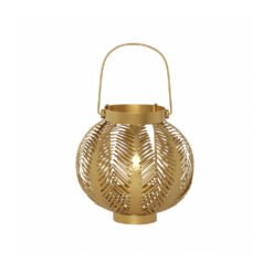 Karaca Home Leaf Metal Lantern - [20x19cm], 300.22.02.0522