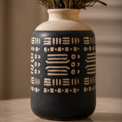 Alternative view of Karaca Home Rustic Black Vase 24.3 cm, 300.23.01.0309