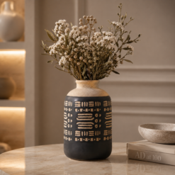Karaca Home Rustic Black Vase 24.3 cm, 300.23.01.0309
