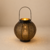 Karaca Home Casablanca Metal Lantern 21 × 21 cm, 300.22.02.0521 5 Karaca Home Casablanca Metal Lantern 21 × 21 cm, 300.22.02.0521 - Image 3
