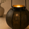 Karaca Home Casablanca Metal Lantern 21 × 21 cm, 300.22.02.0521 4 Karaca Home Casablanca Metal Lantern 21 × 21 cm, 300.22.02.0521 - Image 2