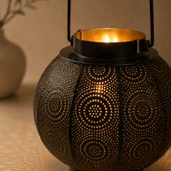 Alternative view of Karaca Home Casablanca Metal Lantern 21 × 21 cm, 300.22.02.0521