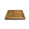Karaca Kitchen Utensil Drawer Organizer, 58.5x43x4.8cm, Bamboo, 800.01.01.0568