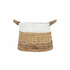 Alternative view of Karaca Home Bali Line Wicker Basket - [31x31x25cm], 300.21.02.0128