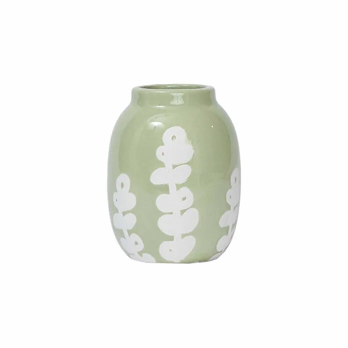 Karaca Home Romance Ceramic Vase – Green | 12 cm, 300.22.02.0067 3 Karaca Home Romance Ceramic Vase – Green | 12 cm, 300.22.02.0067 - Image 3