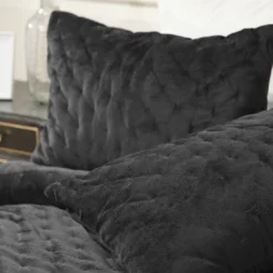 Alternative view of Karaca Home Tiana Chester Black Double Bedspread, 200.21.01.0166