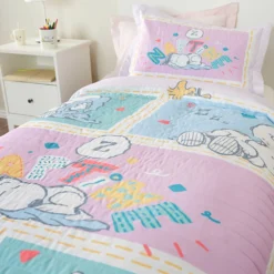 Alternative view of Karaca Home Peanuts Nap Time Single Bedspread Set – Lilac, 203.01.01.0056