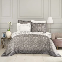 Alternative view of Karaca Home Vanessa Petrol 9 Piece Private Duet Set, 200.21.01.0380