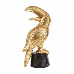 Alternative view of Karaca Home Toucan Decorative Object – Gold (35.5 cm), 300.23.01.0330