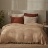 Karaca Home Casey Double Waffle Quilted Bedspread 200 x 230 cm – Beige, 200.22.01.0087