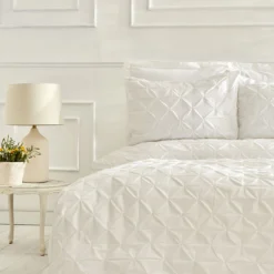 Alternative view of Karaca Home Castello 100% Cotton Single Punto Duvet Cover Set - White, 200.22.01.0114