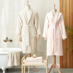 Karaca Home Shine Family Bathroom Set - Powder/Beige, 200.22.01.0163