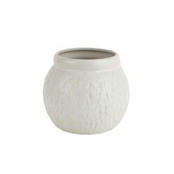 Alternative view of Karaca Home Russel Round White Vase – 20.5×20.5×18 cm, 300.23.01.0530